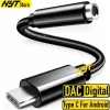 Cáp Type C sang 3.5mm Chip DAC NYT – Nhôm Đen Premium, giá 69.000₫