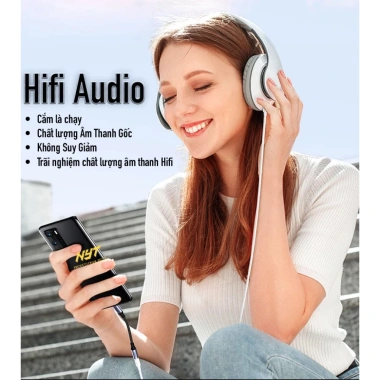 Cáp Type C sang 3.5mm Chip DAC NYT – Nhôm Đen Premium, giá 69.000₫ 3