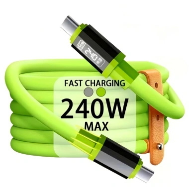 Cáp Type C sang Type C 240W sạc nhanh, công suất cao, tương thích Samsung, Huawei