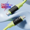 Cáp Type C sang Type C 240W sạc nhanh, công suất cao, tương thích Samsung, Huawei 2