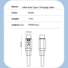 Cáp Type C sang Type C 240W sạc nhanh, công suất cao, tương thích Samsung, Huawei 8