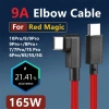 Cáp Type‑C Red Magic 165W – Sạc nhanh, truyền dữ liệu, tương thích Nubia 9A, 10Pro, 9S Pro – 74.800₫