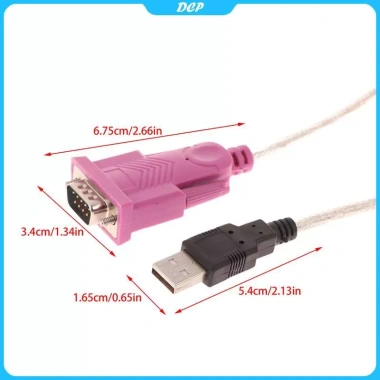 Cáp USB 1.5m sang RS232 DB9 Dual Chip - Adapter Nối Tiếp Nối, Giá ưu đãi 51.800 VND 10 Cáp USB 1.5m sang RS232 DB9 Dual Chip - Adapter Nối Tiếp Nối, Giá ưu đãi 51.800 VND 10