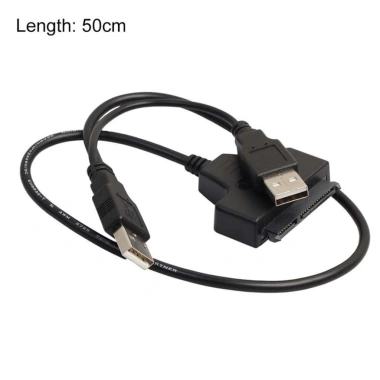 Cáp USB 2.0 Sang SATA + Hộp Đĩa Cứng 2.5-Inch Dây Điều Khiển Tốc Độ Nhanh Giá 138k giảm từ 169k 2