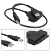 Cáp USB 2.0 Sang SATA + Hộp Đĩa Cứng 2.5-Inch Dây Điều Khiển Tốc Độ Nhanh Giá 138k giảm từ 169k 3