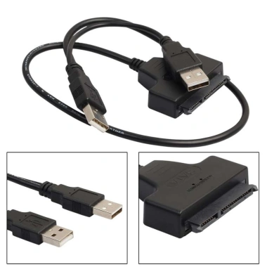 Cáp USB 2.0 Sang SATA + Hộp Đĩa Cứng 2.5-Inch Dây Điều Khiển Tốc Độ Nhanh Giá 138k giảm từ 169k 3