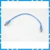 Cáp USB 2.0/3.0 2 đầu đực 60-300cm, màu xanh/đen, BUNOC's - Giá 24.000₫ 4