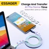 Cáp USB C Essager 60W PD - Tương thích iPhone 16/15/14, Xiaomi, Huawei, Samsung, MacBook, iPad - Sạc nhanh, Giá 63.800₫ 7
