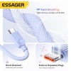 Cáp USB C Essager 60W PD - Tương thích iPhone 16/15/14, Xiaomi, Huawei, Samsung, MacBook, iPad - Sạc nhanh, Giá 63.800₫ 8