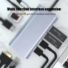 Cáp USB C Hub 11 trong 1 HDMI 4K, RJ45 LAN, VGA, PD, SD/TF, AUX 3.5mm - 308.000₫ 2