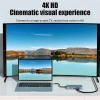 Cáp USB C Hub 11 trong 1 HDMI 4K, RJ45 LAN, VGA, PD, SD/TF, AUX 3.5mm - 308.000₫ 3