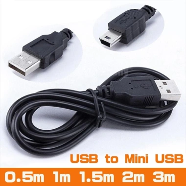 Cáp USB Mini 0.5-3M - Sạc nhanh, truyền dữ liệu cho máy ảnh, điện thoại, MP3/MP4, giao hàng nhanh 2