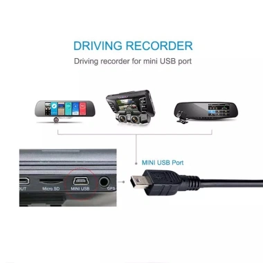 Cáp USB Mini 0.5-3M - Sạc nhanh, truyền dữ liệu cho máy ảnh, điện thoại, MP3/MP4, giao hàng nhanh 6