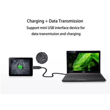 Cáp USB Mini 0.5-3M - Sạc nhanh, truyền dữ liệu cho máy ảnh, điện thoại, MP3/MP4, giao hàng nhanh 9