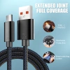 Cáp USB Type C đa năng 7A sạc nhanh 120W nylon bện 0.25‑2m cho máy tính bảng, điện thoại 2