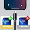 Cáp USB Type C đa năng 7A sạc nhanh 120W nylon bện 0.25‑2m cho máy tính bảng, điện thoại 3