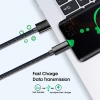 Cáp USB Type C đa năng 7A sạc nhanh 120W nylon bện 0.25‑2m cho máy tính bảng, điện thoại 4
