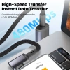 Cáp USB Type‑C 90° 66W 6A Sạc Nhanh Dữ Liệu 0.15‑0.5m Khuỷu Tay Ngân Hàng Điện 4