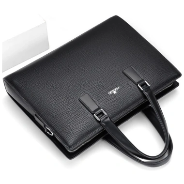 Cặp Văn Phòng Da Bò Thật Cao Cấp – Đựng Laptop 14 inch Chống Nước Dễ Vệ Sinh Giá 750.000₫ 5