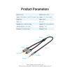 Cáp Vention RCA sang Jack 3.5mm - Bộ chia 2RCA, độ dài 1.5‑5m, giá 59.820₫ 8