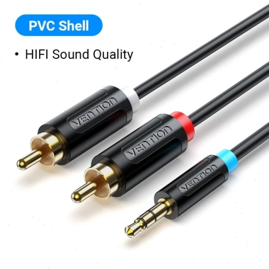 Cáp Vention RCA sang Jack 3.5mm - Bộ chia 2RCA, độ dài 1.5‑5m, giá 59.820₫ 10