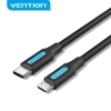Cáp Vention USB-C sang Micro B USB 2.0 cho Samsung Huawei Xiaomi MacBook - Giá 53.900₫