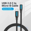 Cáp Vention USB-C sang Micro B USB 2.0 cho Samsung Huawei Xiaomi MacBook - Giá 53.900₫ 2