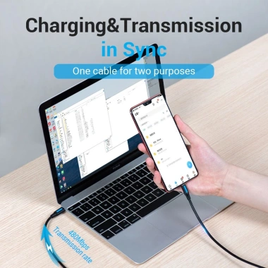 Cáp Vention USB-C sang Micro B USB 2.0 cho Samsung Huawei Xiaomi MacBook - Giá 53.900₫ 3