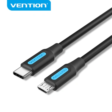 Cáp Vention USB-C sang Micro B USB 2.0 cho Samsung Huawei Xiaomi MacBook - Giá 53.900₫ 10