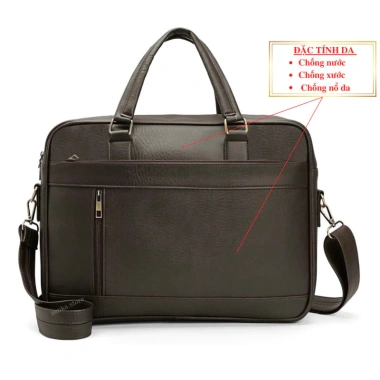 Cặp xách công sở MoonLeather đa ngăn đựng laptop thanh lịch - 390.000₫