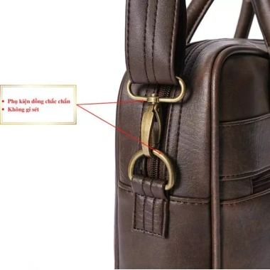 Cặp xách công sở MoonLeather đa ngăn đựng laptop thanh lịch - 390.000₫