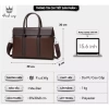 Cặp Xách Công Sở Nam Da FSD WG - Đựng Laptop 15.6 inch, Giá Ưu Đãi 1.29tr 5