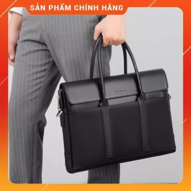 Cặp Xách Công Sở Nam Da FSD WG - Đựng Laptop 15.6 inch, Giá Ưu Đãi 1.29tr