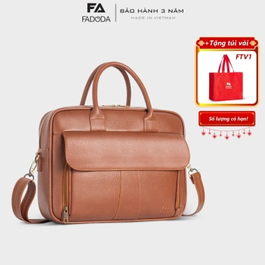 Cặp xách da công sở Fadoda FCD302 - Sang trọng, đựng laptop, giảm giá 429k 10 Cặp xách da công sở Fadoda FCD302 - Sang trọng, đựng laptop, giảm giá 429k 10