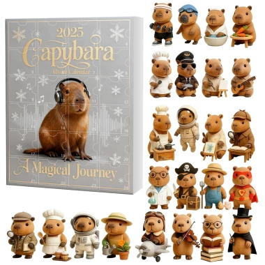 Capybara Advent Lịch Giáng Sinh Hộp Mù - Bộ 12 Bức Tượng Acrylic Trang Trí Lễ Hội Giá Ưu Đãi 383,900₫ 8 Capybara Advent Lịch Giáng Sinh Hộp Mù - Bộ 12 Bức Tượng Acrylic Trang Trí Lễ Hội Giá Ưu Đãi 383,900₫ 8