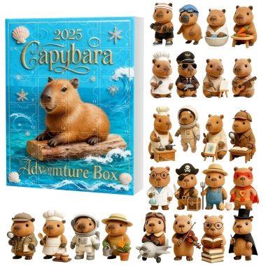 Capybara Advent Lịch Giáng Sinh Hộp Mù - Bộ 12 Bức Tượng Acrylic Trang Trí Lễ Hội Giá Ưu Đãi 383,900₫ 9 Capybara Advent Lịch Giáng Sinh Hộp Mù - Bộ 12 Bức Tượng Acrylic Trang Trí Lễ Hội Giá Ưu Đãi 383,900₫ 9