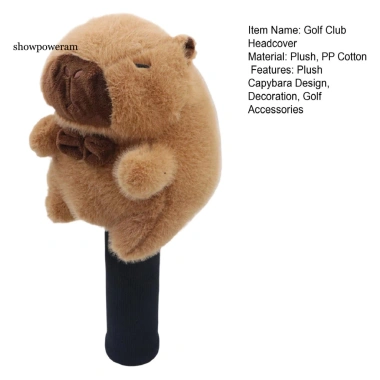 Capybara Câu Lạc Bộ Golf Nhồi Bông Mềm Mại Quà Tặng Đẳng Cấp Cho Golfer Nam Nữ 3 Capybara Câu Lạc Bộ Golf Nhồi Bông Mềm Mại Quà Tặng Đẳng Cấp Cho Golfer Nam Nữ 3