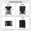 Capybara Vỏ Bọc Vali Chống Trầy Độ Đàn Hồi 18-32 inch Bao Trùm Luggage Cover Cá Nhân 9