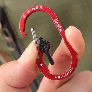 Carabiner nhôm ngoài trời - Kẹp ba lô, móc lò xo, khóa leo núi, chỉ 40.040₫ 9