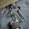 Carabiner Y2K Punk Star Hình Bầu Dục Móc Khóa Xe, Ba Lô Gothic, Giá 34.650₫ 9