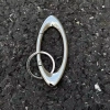 Carabiner Y2K Punk Star Hình Bầu Dục Móc Khóa Xe, Ba Lô Gothic, Giá 34.650₫ 10