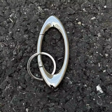 Carabiner Y2K Punk Star Hình Bầu Dục Móc Khóa Xe, Ba Lô Gothic, Giá 34.650₫