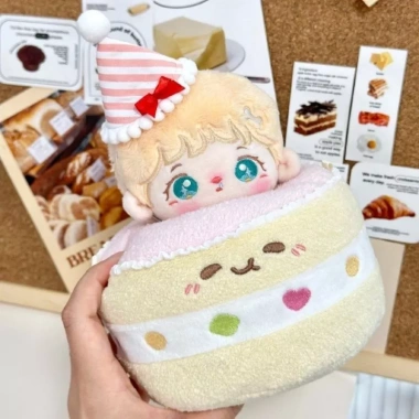 Caramel Pudding 10cm - Quần áo trẻ em, món tráng miệng chiikawa Nuwa, bánh mì, chó con, búp bê - Giá 109.621 VND