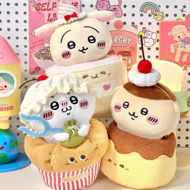Caramel Pudding 10cm - Quần áo trẻ em, món tráng miệng chiikawa Nuwa, bánh mì, chó con, búp bê - Giá 109.621 VND