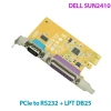 Card chuyển PCIe sang RS232 và LPT DB25 cho Windows 7/10/11 - Sunix MI6.469A SUN2.410, chất lượng cao, giảm giá 485.000₫