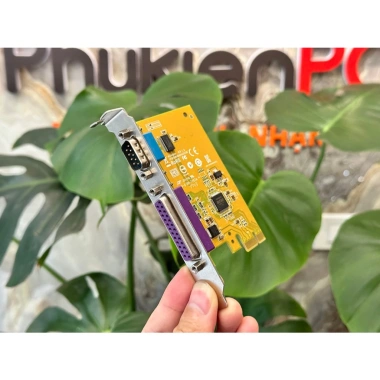 Card chuyển PCIe sang RS232 và LPT DB25 cho Windows 7/10/11 - Sunix MI6.469A SUN2.410, chất lượng cao, giảm giá 485.000₫ 5