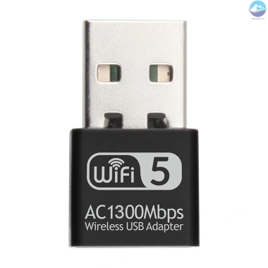 Card mạng không dây USB AC1.300Mbps 2.4G/5G RTL8.812 - Tốc độ cao, giảm giá 340k