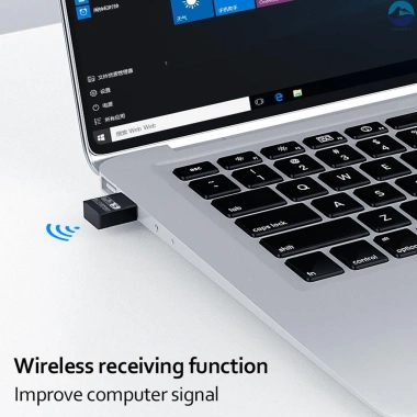 Card mạng không dây USB AC1.300Mbps 2.4G/5G RTL8.812 - Tốc độ cao, giảm giá 340k
