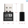 Card mạng không dây USB AC1.300Mbps 2.4G/5G RTL8.812 - Tốc độ cao, giảm giá 340k 5
