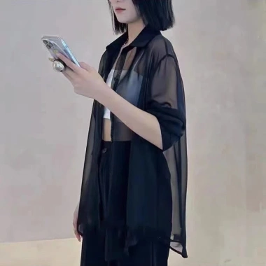 Cardigan & Áo Sơ Mi Nữ Thoáng Khí Chống Nắng, Bảo Vệ Tia UV - Giá 74.355₫ 8